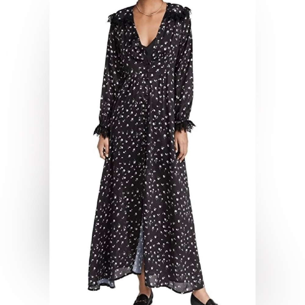 NWT DREAM Sister Jane Women's Familiar Floral Maxi Dress, Size Small